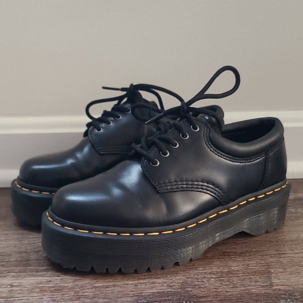 Dr. Martens 8053 Quad Platform Derby Shoes